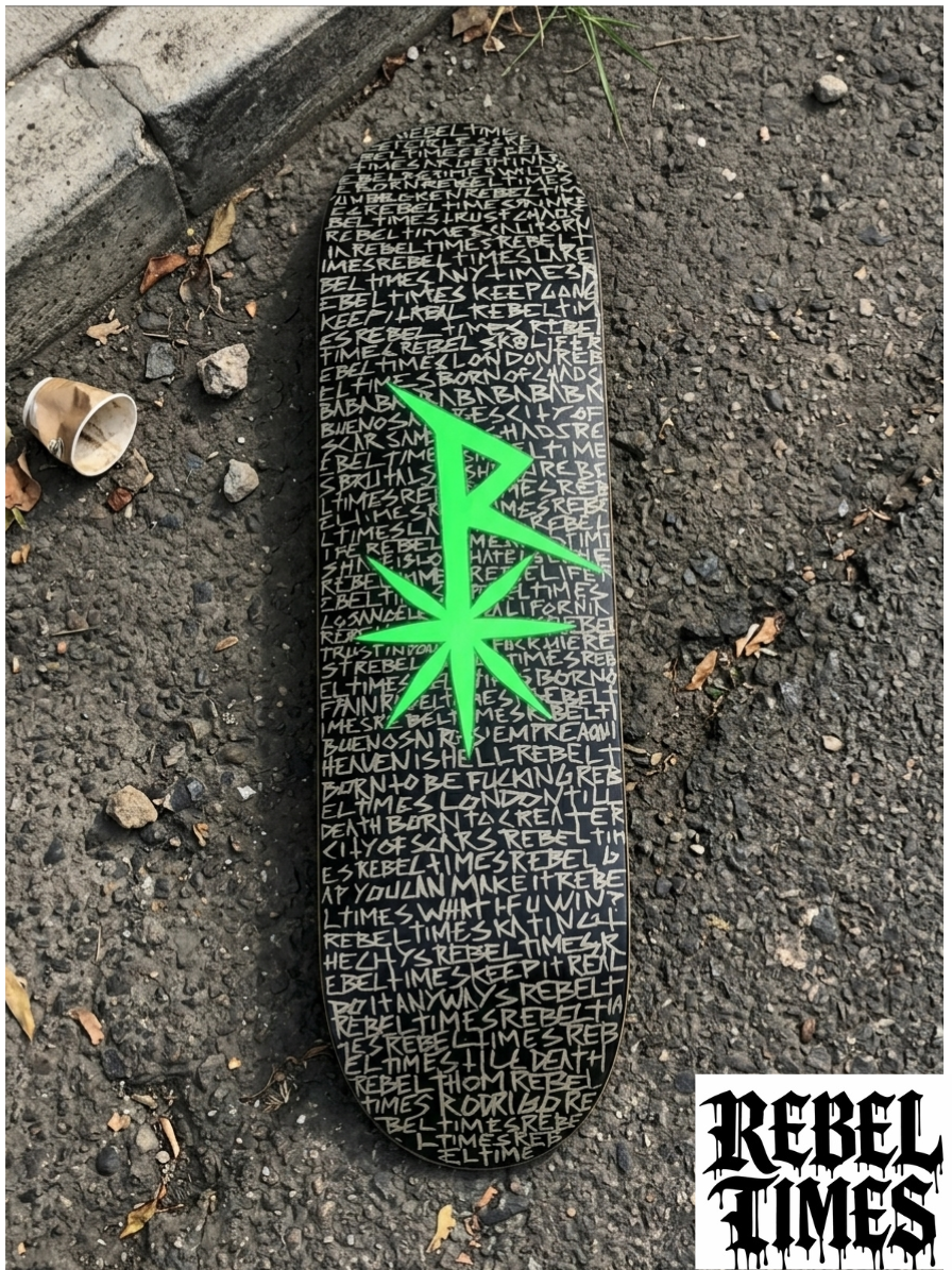 NEW ZOOM RAIN OF SCRIPTS RT SKATEBOARD DECKS.                 Available sizes: 8.0 / 8.25 / 8.5
