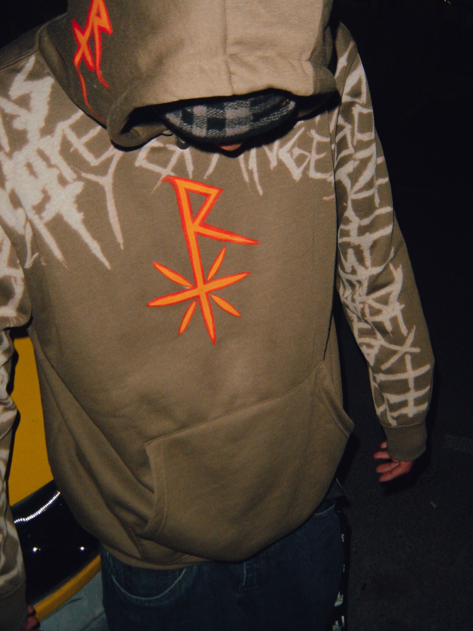1/1 "City of Angels"  Bleach Hoodie Handmade