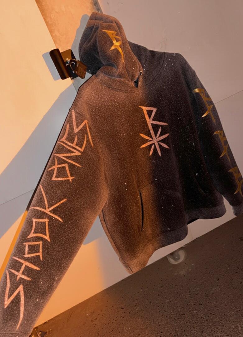 HOODIE 1/1 SHOOK ONES - SNOW DRIPP | Edición Limitada
