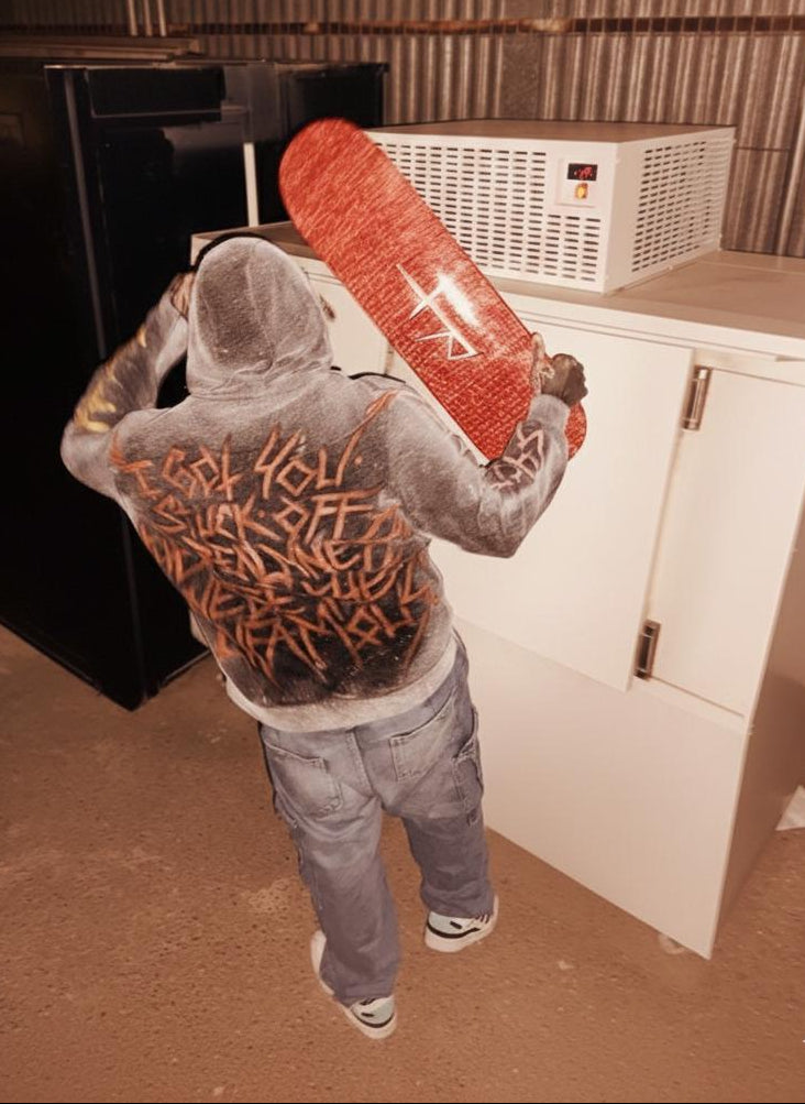 HOODIE 1/1 SHOOK ONES - SNOW DRIPP | Edición Limitada