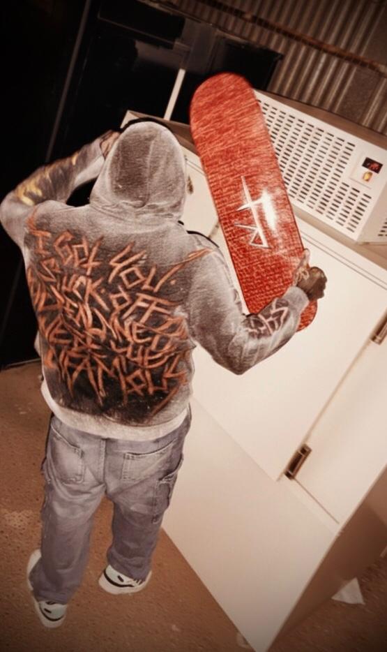 HOODIE 1/1 SHOOK ONES - SNOW DRIPP | Edición Limitada