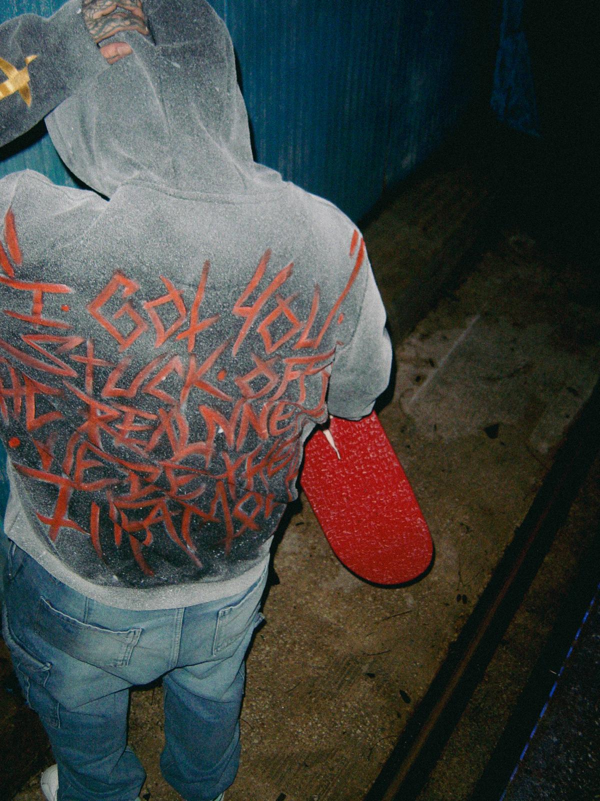 HOODIE 1/1 SHOOK ONES - SNOW DRIPP | Edición Limitada