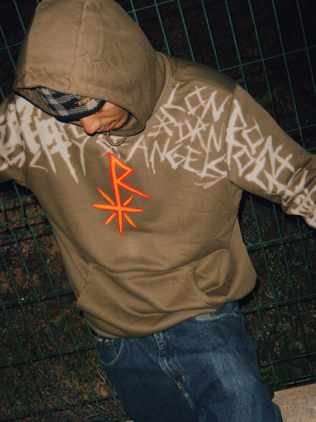 1/1 "City of Angels"  Bleach Hoodie Handmade