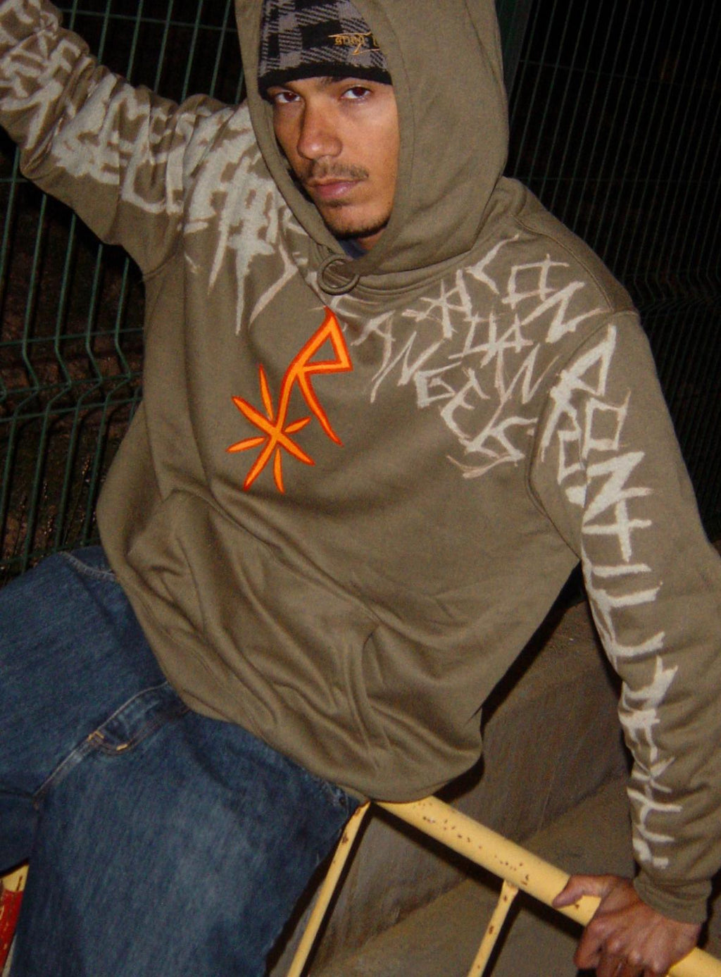 1/1 "City of Angels"  Bleach Hoodie Handmade